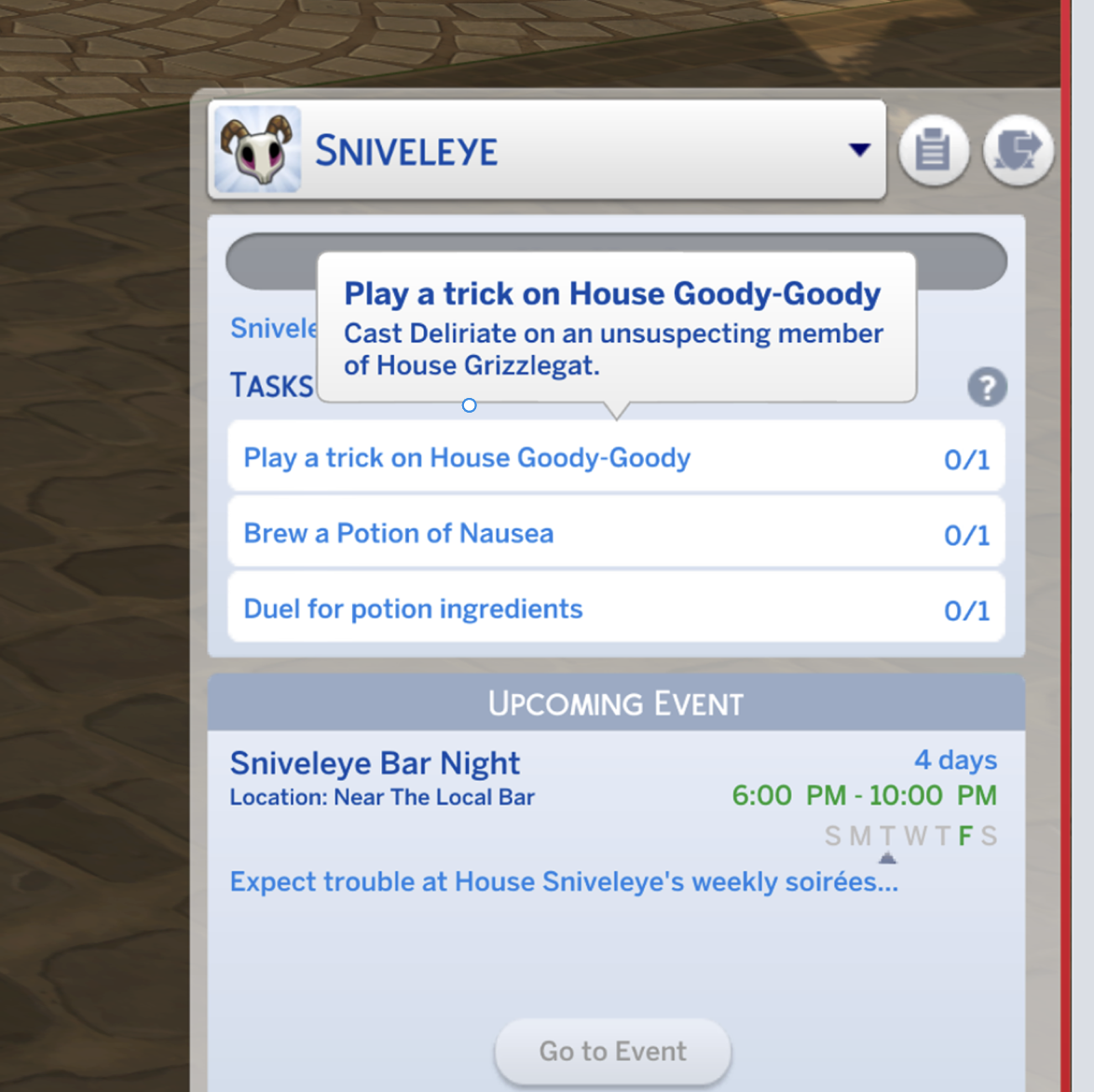 House tasks and rankings